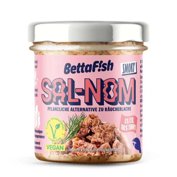 BettaF!sh SAL-NOM Lachs-Ersatz im Glas - 120g - 1.webp